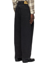 HED MAYNER Black Pleated Jeans | REVERSIBLE