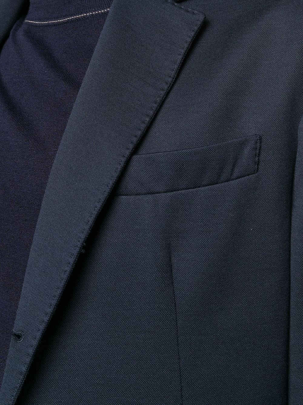 single-breasted fitted blazer - 5