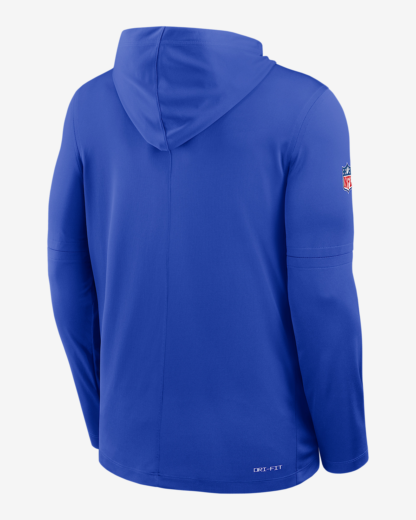 Los Angeles Rams Pure Fury Sideline Men's Nike Dri-FIT NFL Long-Sleeve Hooded Top - 2