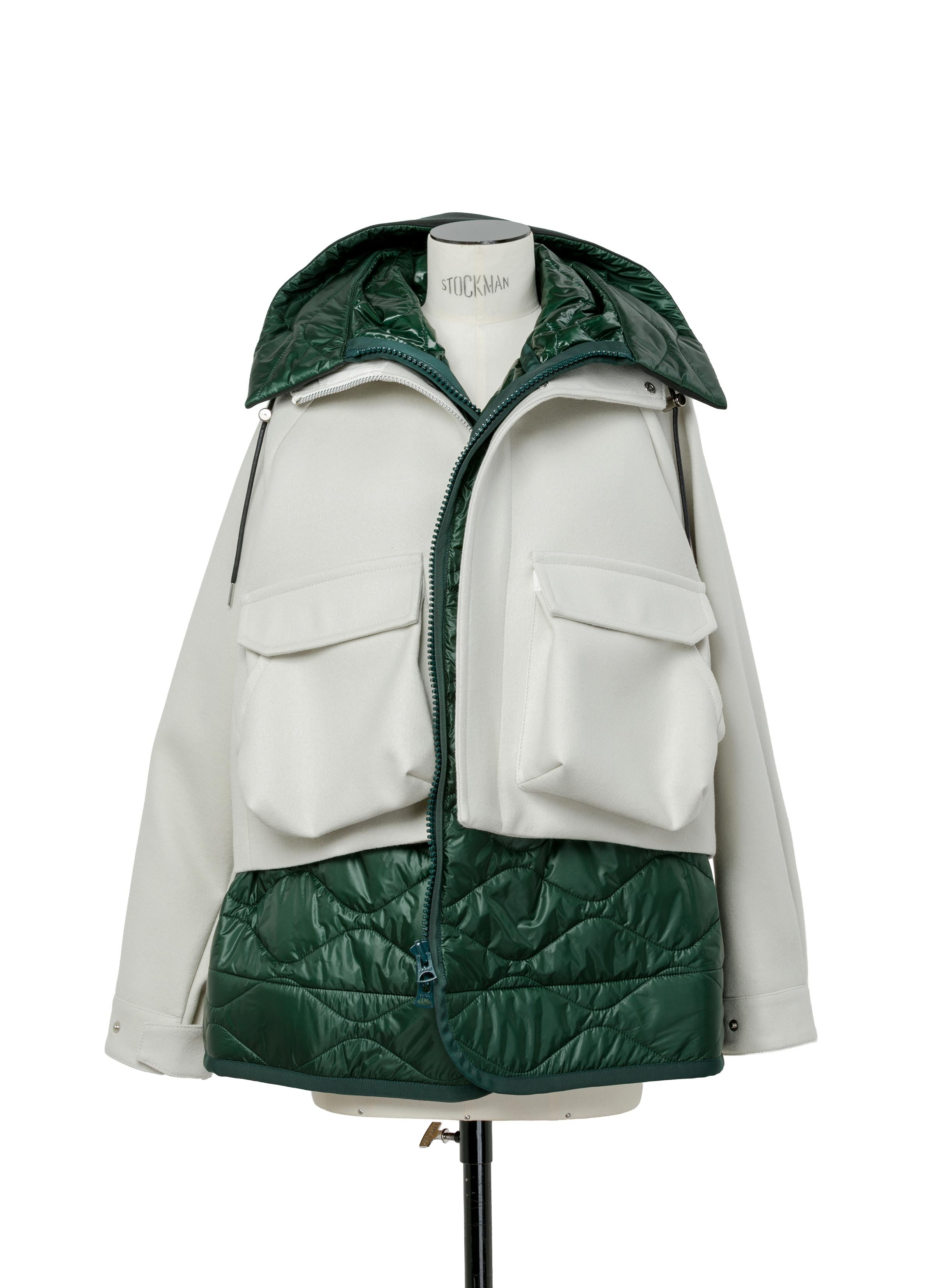 Wool Melton Blouson - 2