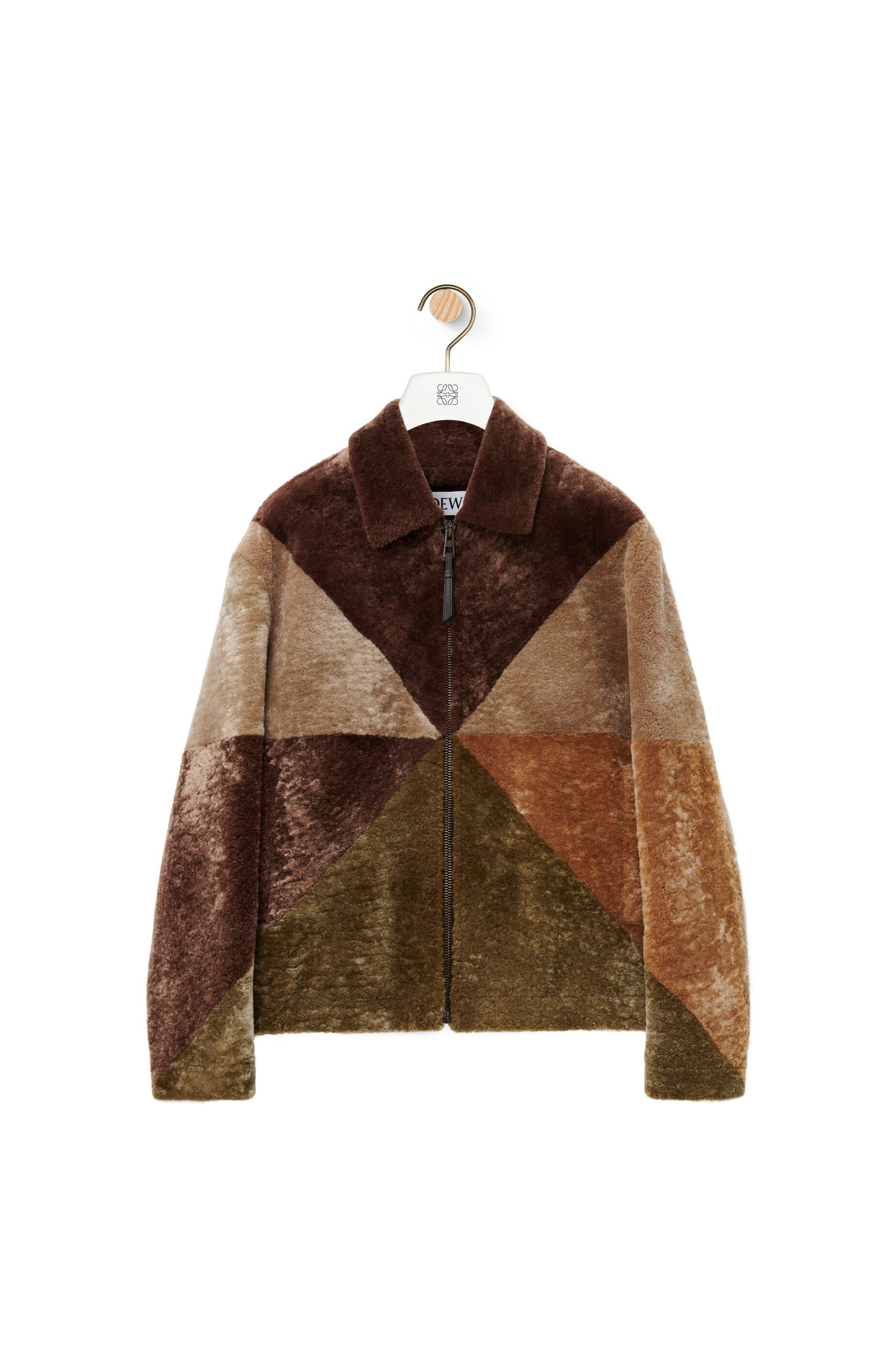 Jacket in shearling - 1