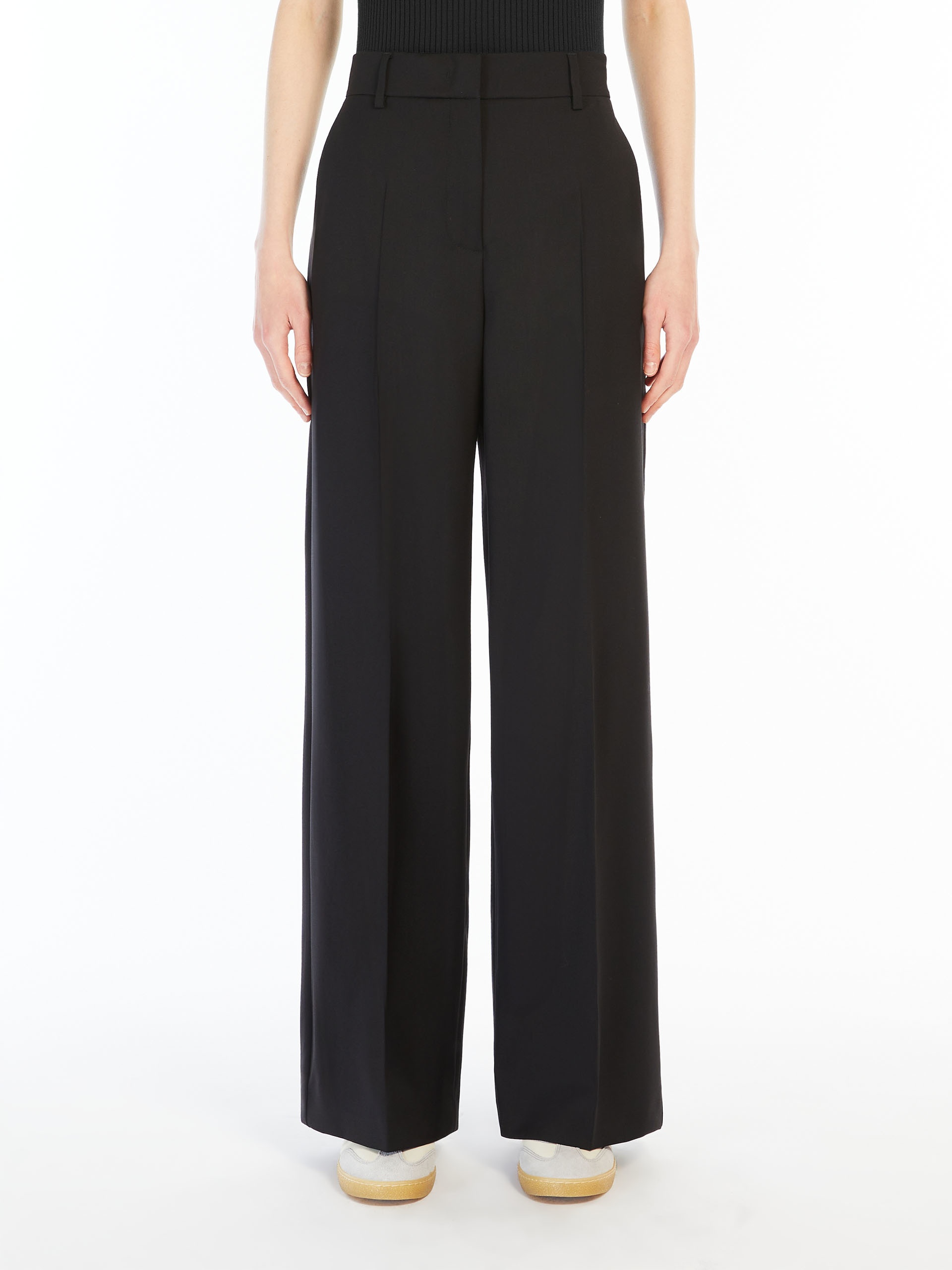 VISIVO Woollen cloth palazzo trousers - 3
