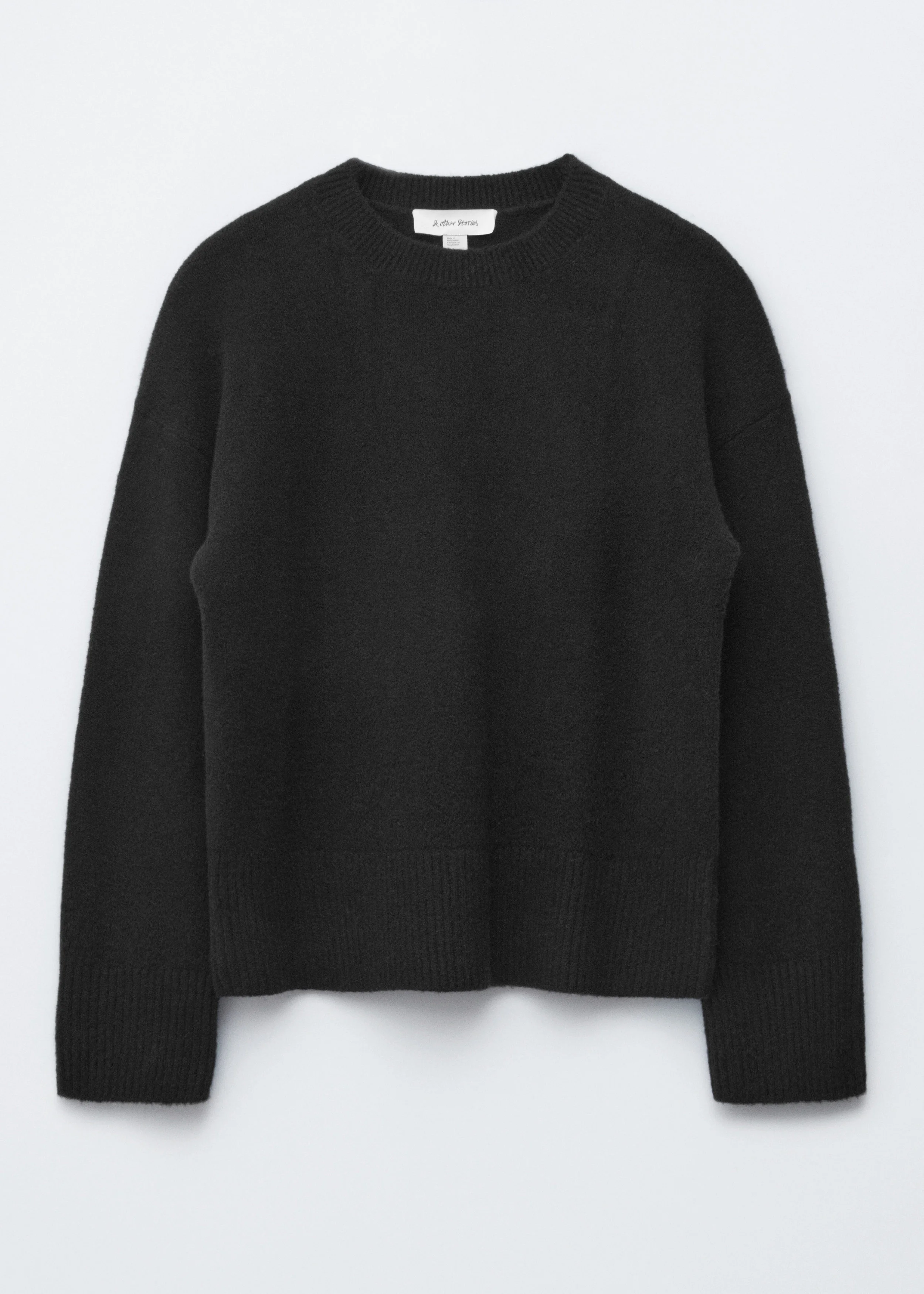 Relaxed Fit Knitted Sweater - 1