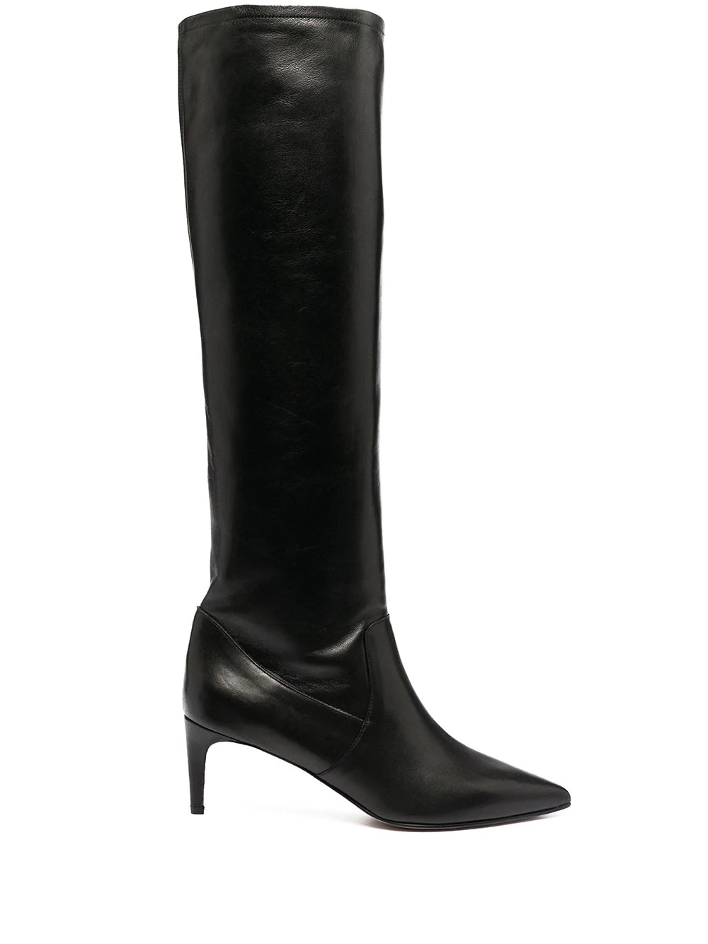 pointed toe knee-high boots - 1