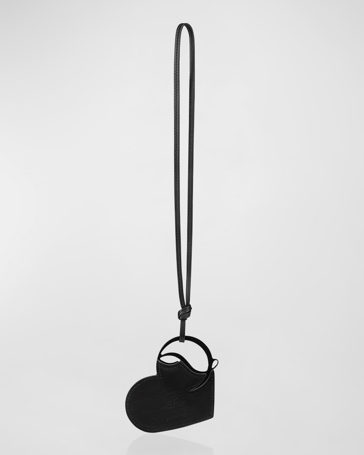CL Logo Heart Bag Charm - 3