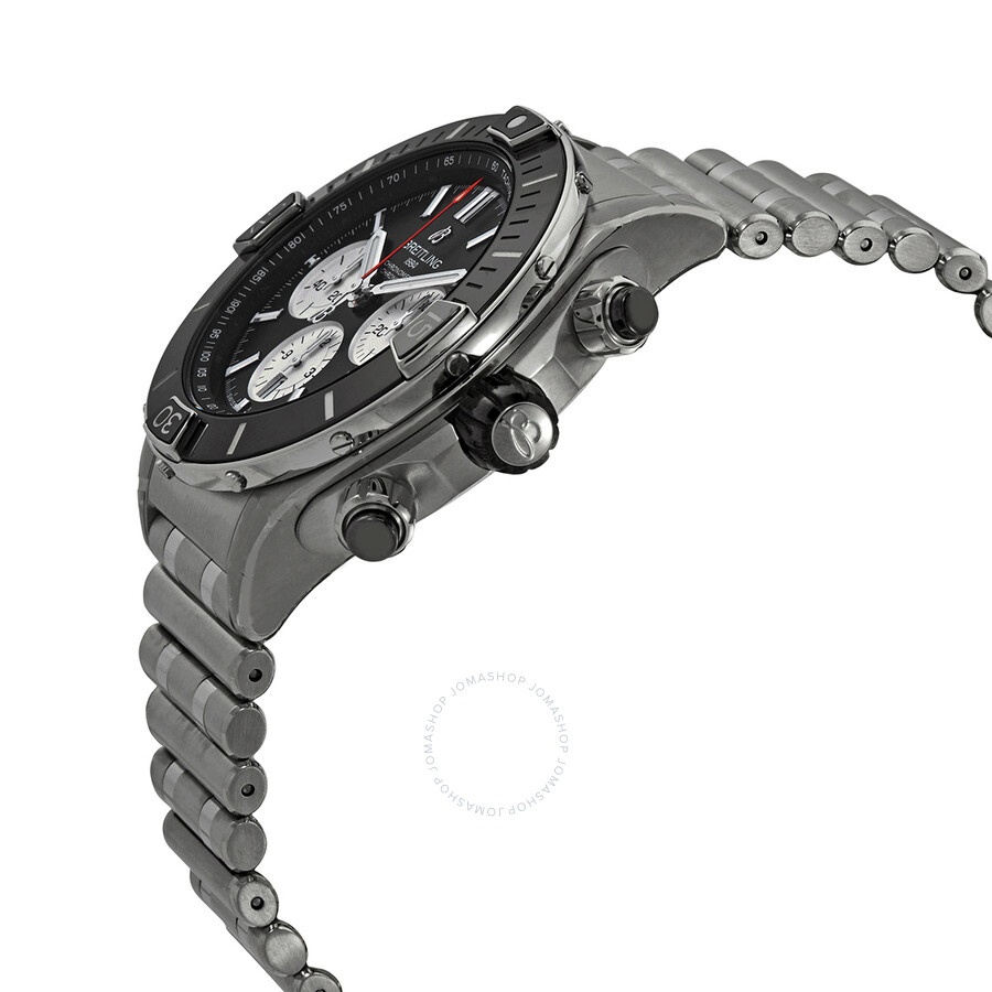 Breitling Super Chronomat B01 Chronograph Automatic Chronometer Black Dial Men's Watch AB0136251B1A1 - 2