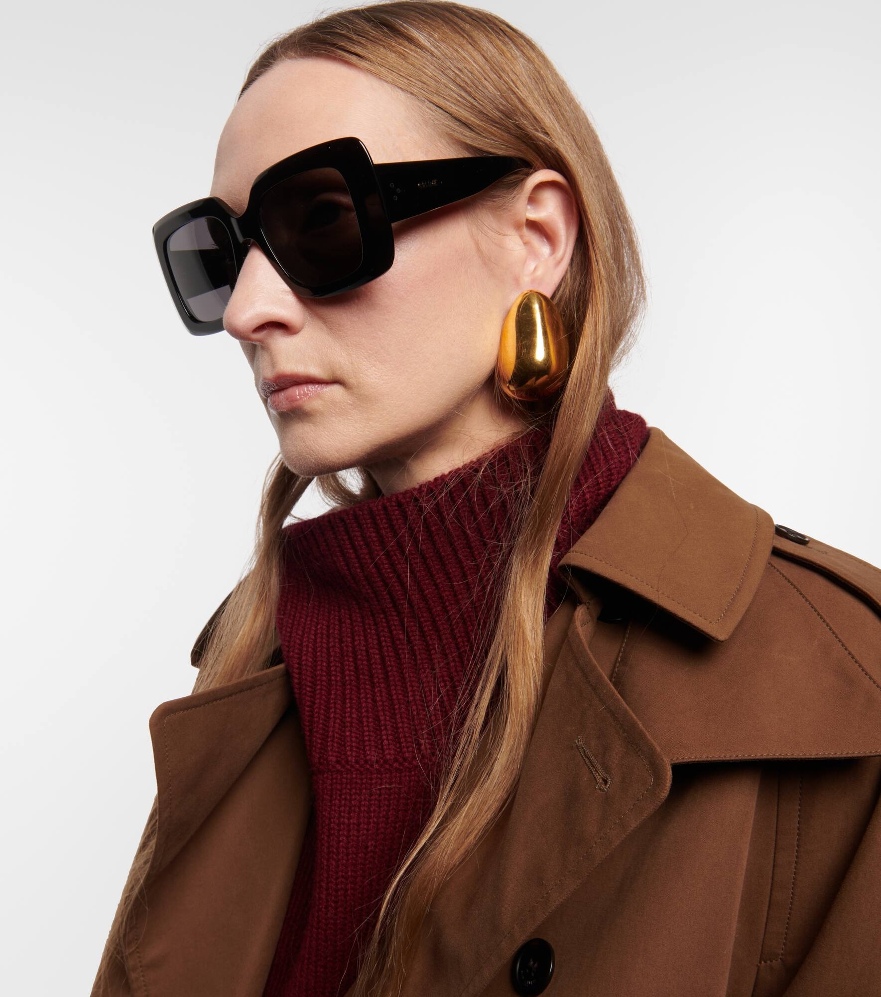 Bold 3 Dots square sunglasses - 3
