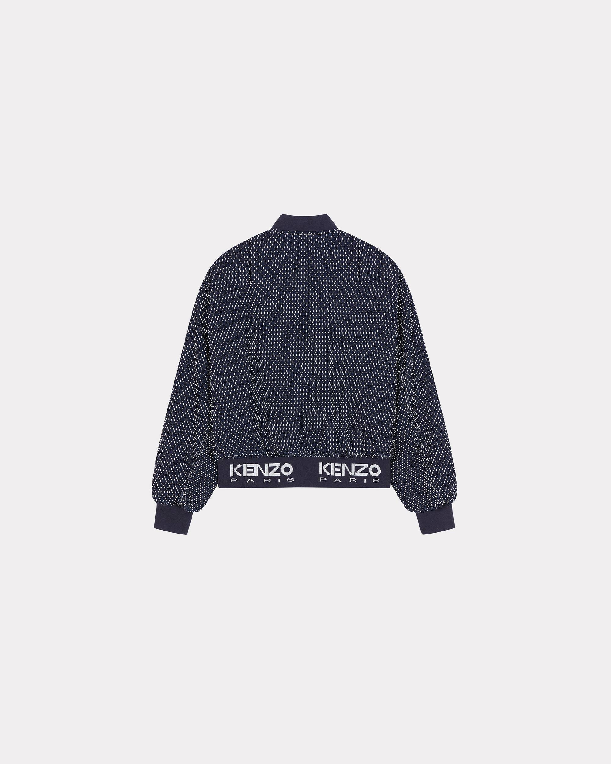 'KENZO Sashiko Stitch' denim bomber jacket - 2
