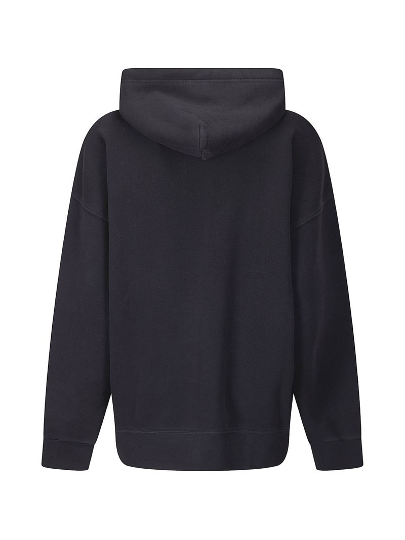 VAQUERA trompe l'oeil zip-up hoodie outlook