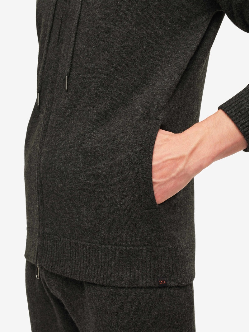 Men's Hoodie Finley Cashmere Charcoal - 6