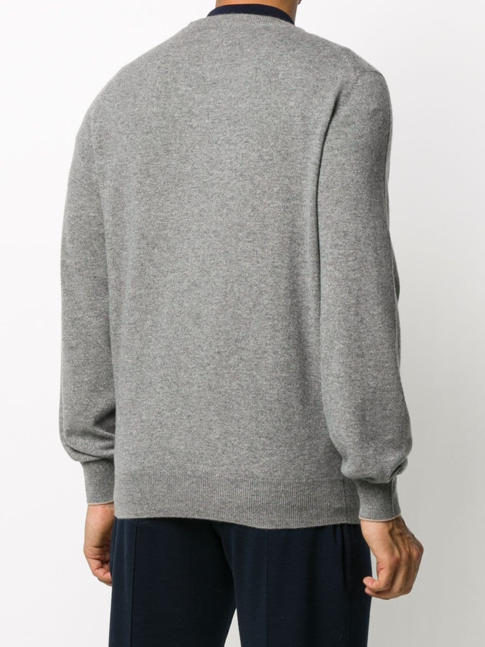 crew-neck cashmere jumper - 4