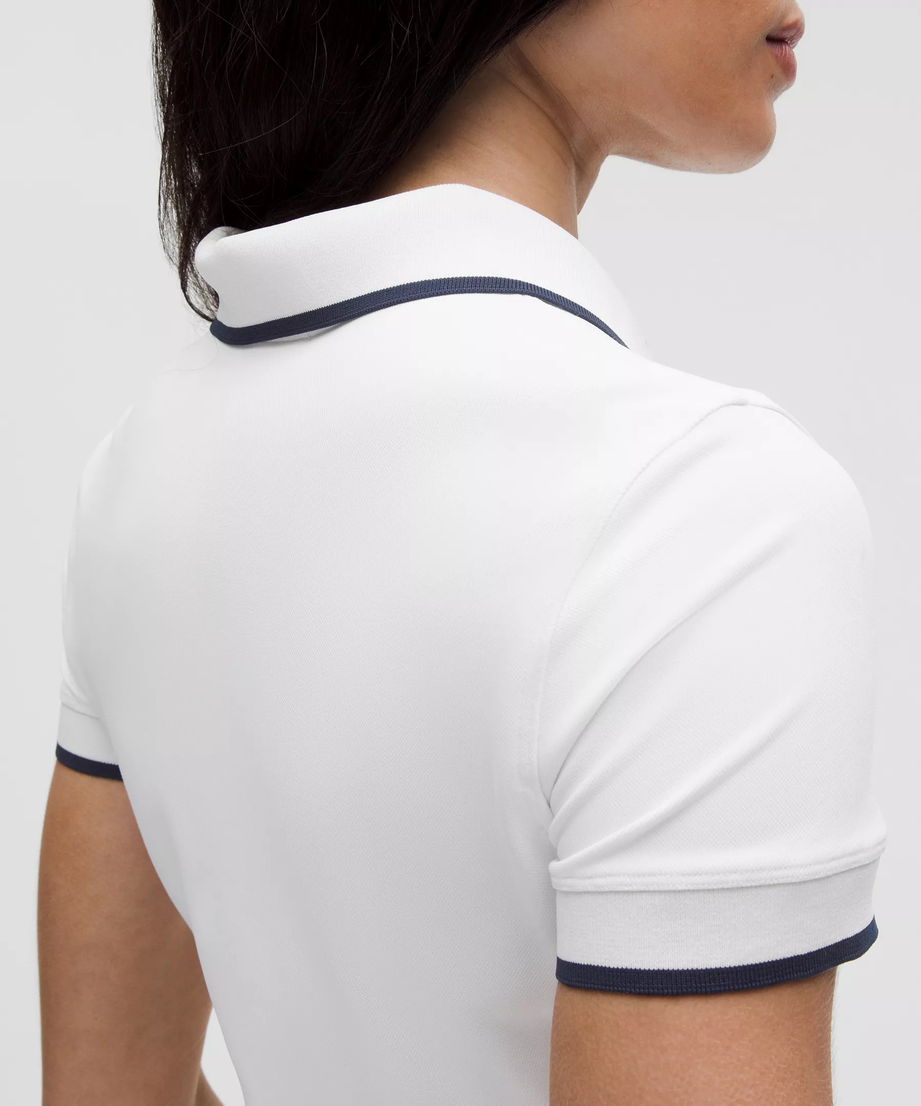 Slim-Fit Linerless Polo Dress - 5