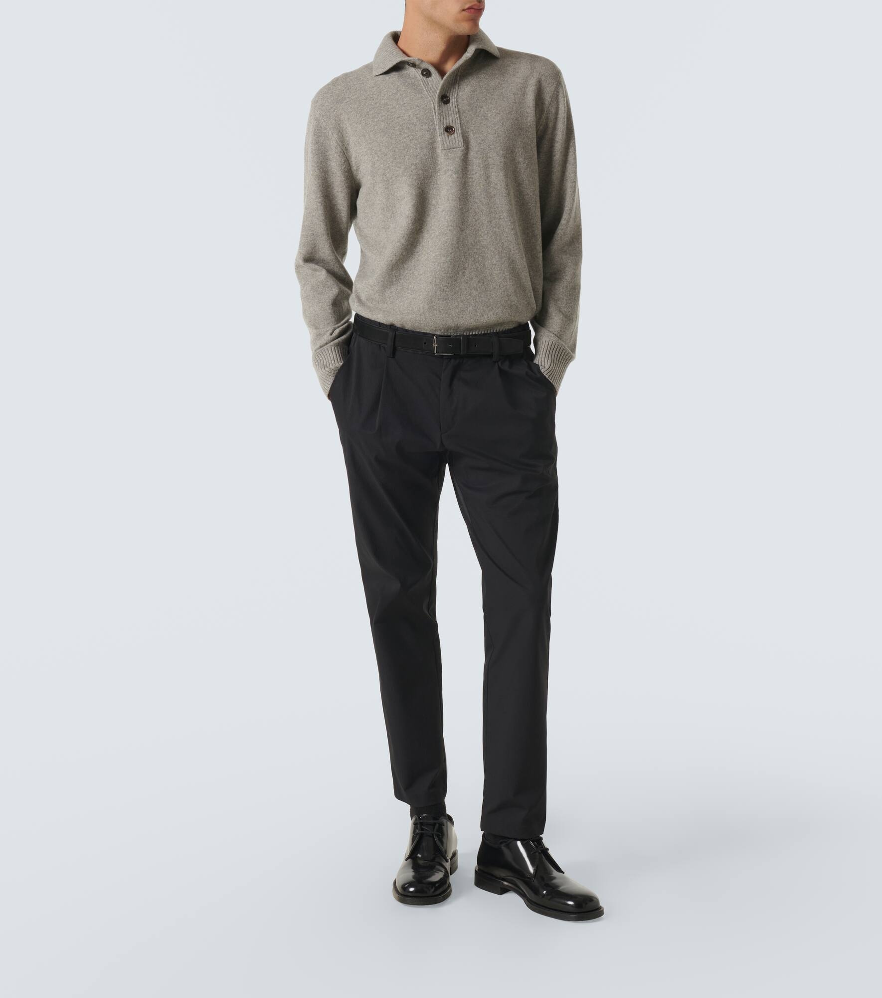 Twill slim pants - 2