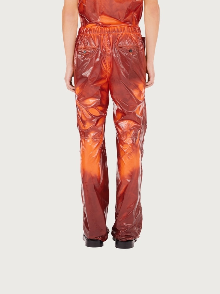 DRAWSTRING CARGO PANTS - 3