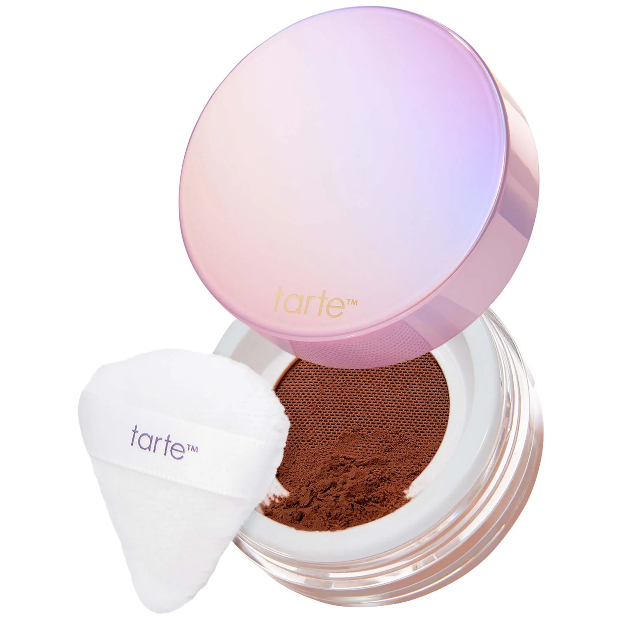 tarte Creaseless Setting & Brightening Powder - chestnut - 1