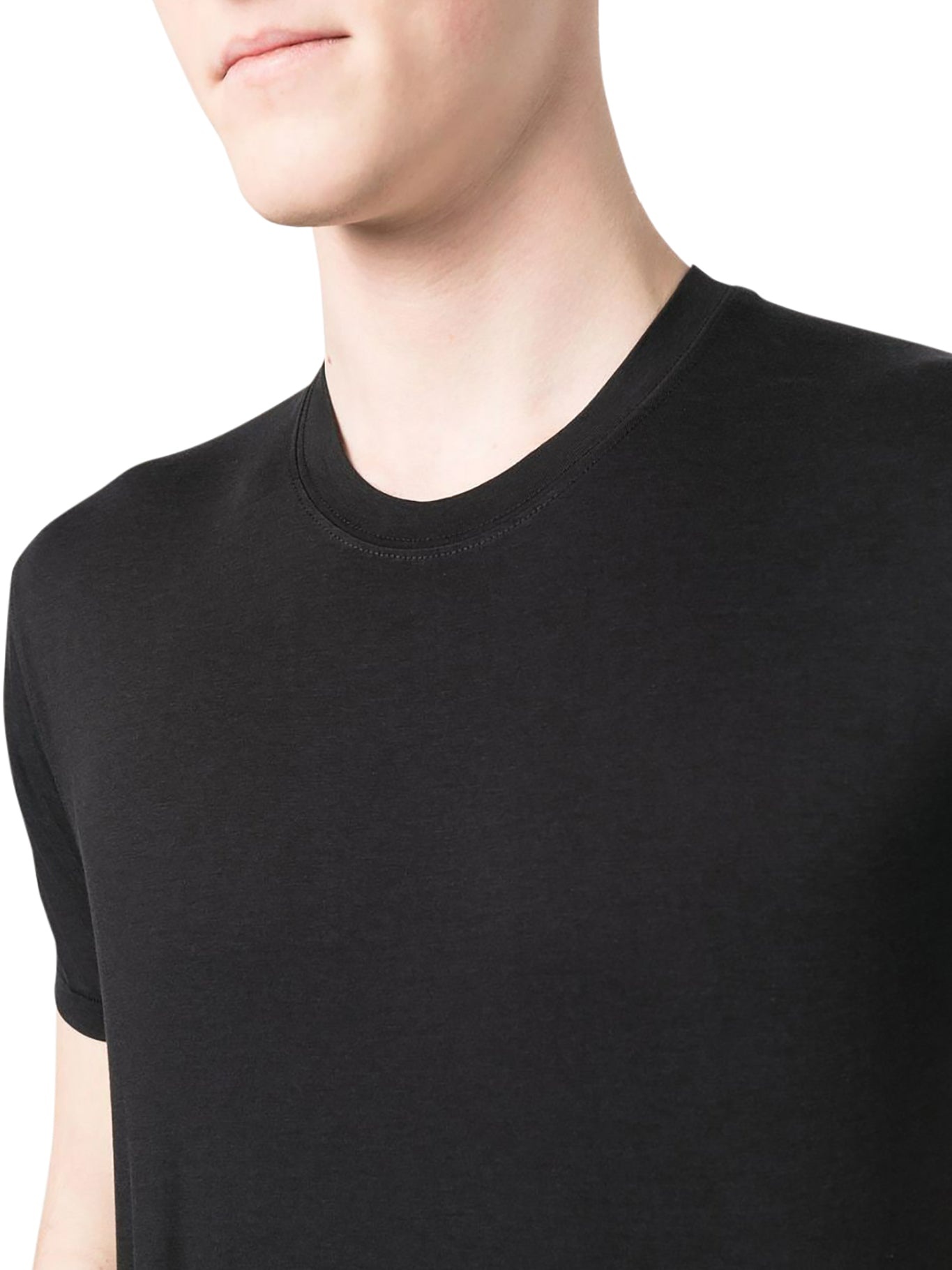 COTTON AND LYOCELL T-SHIRT - 5