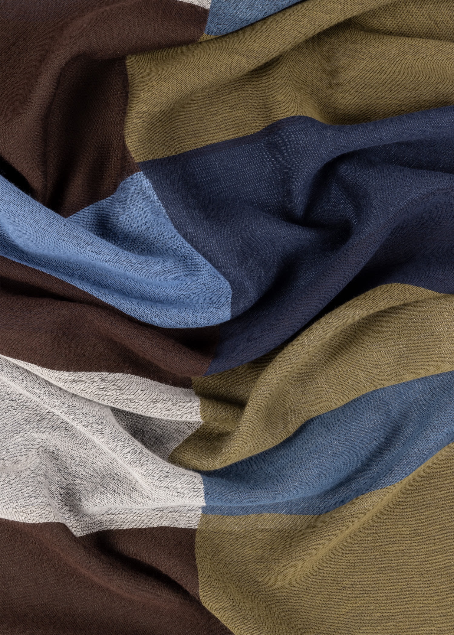 'Overlapping Check' Scarf - 4