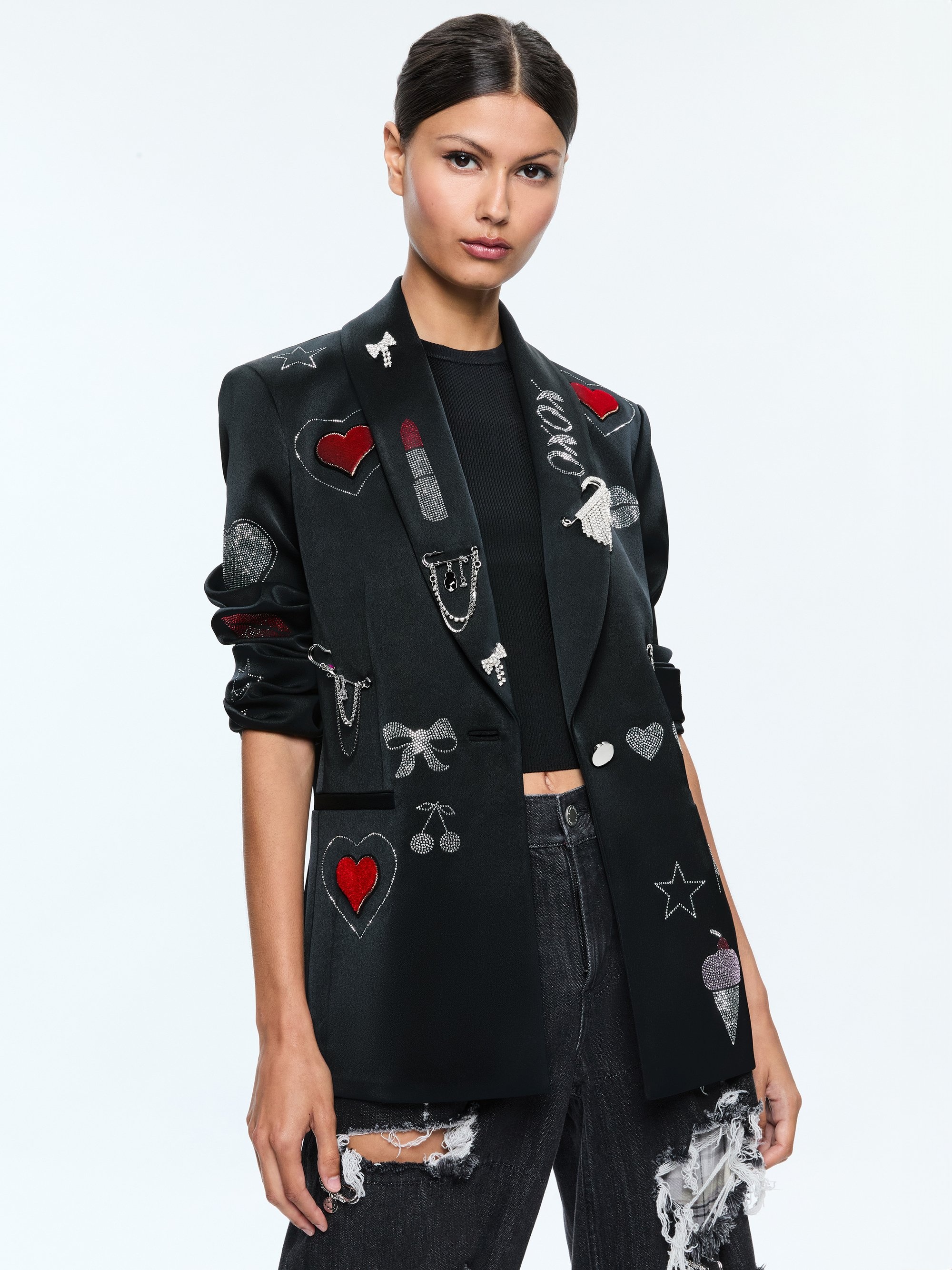 IVAN EMBELLISHED BLAZER - 2