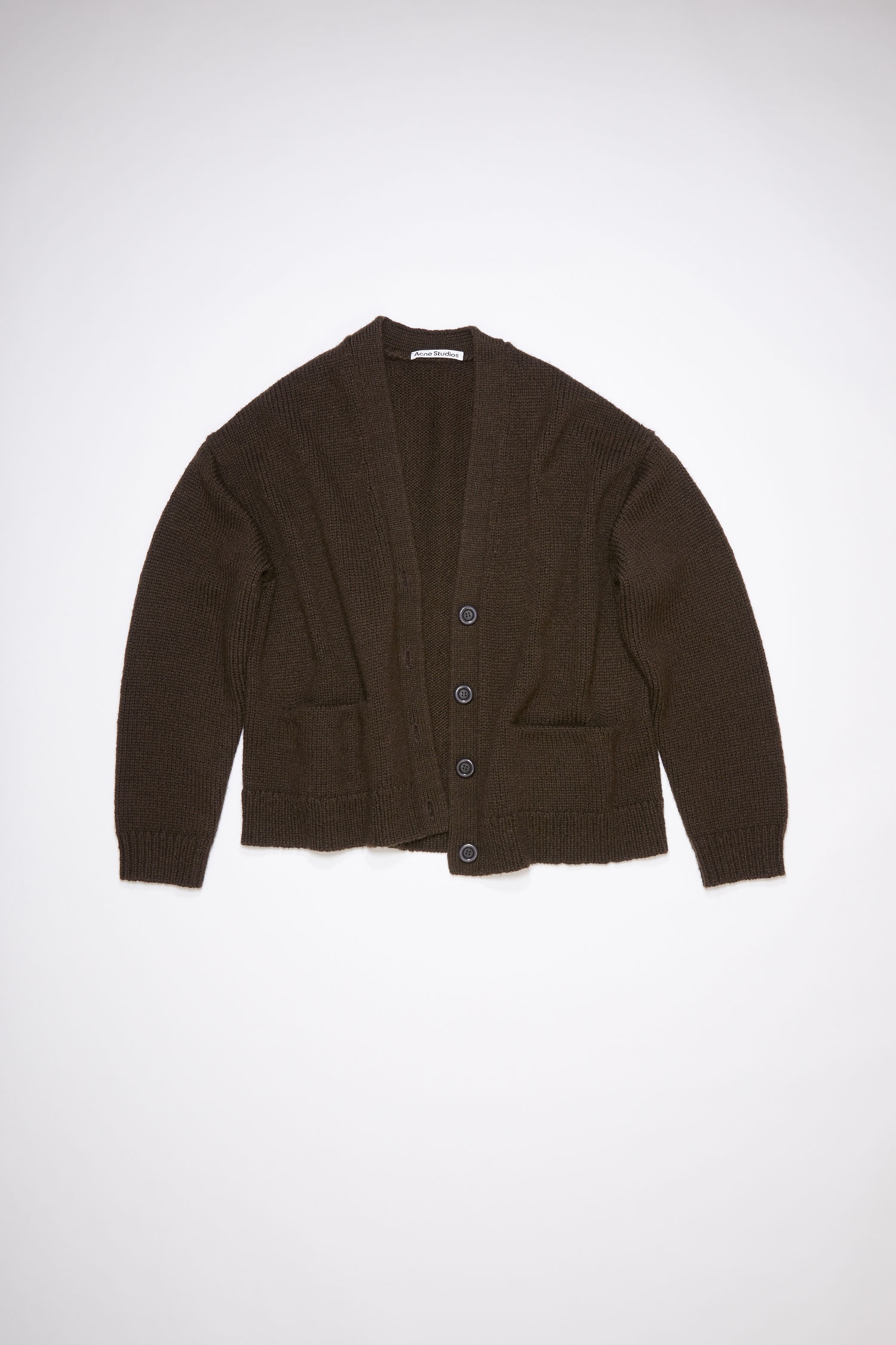 Cardigan sweater - Umber brown - 1