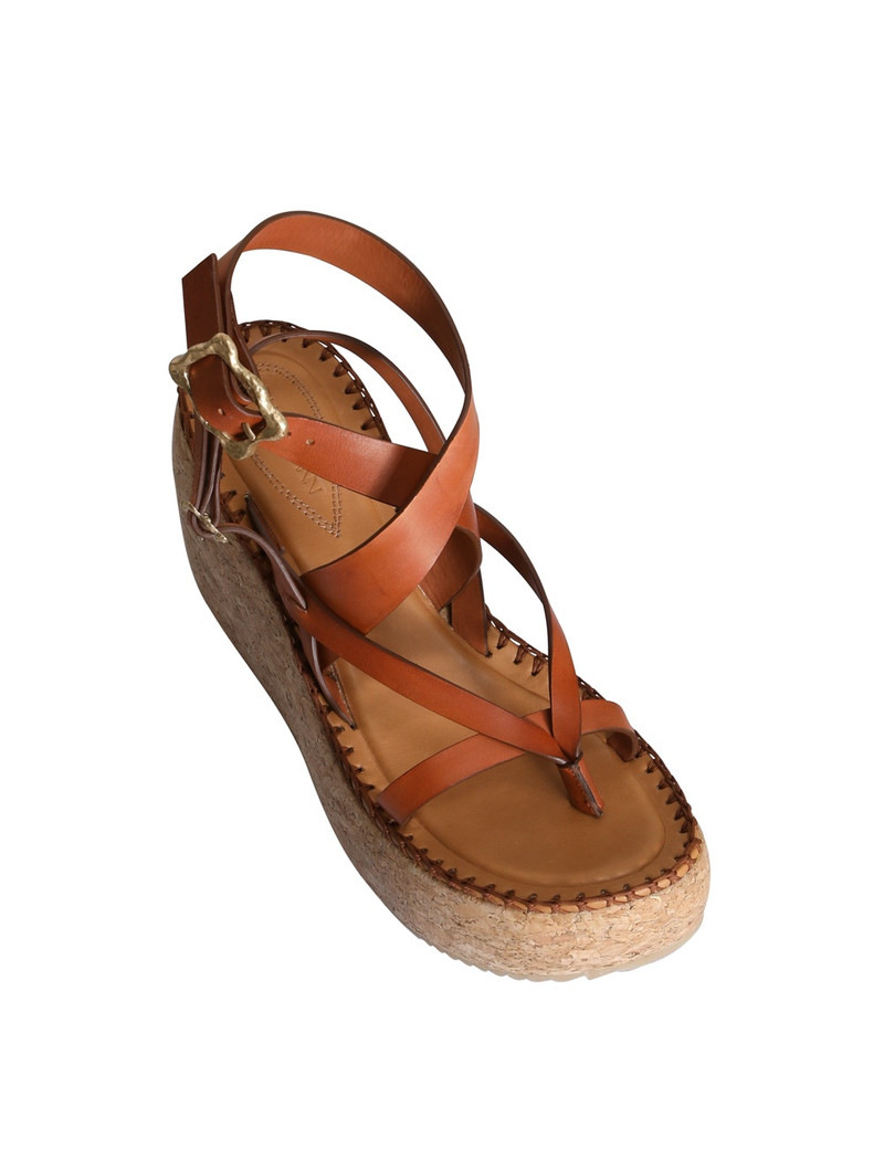 MULTI-STRAP SANDAL WEDGE 7