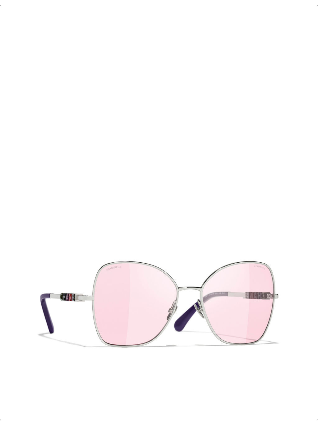 CH4283 butterfly-frame metal sunglasses - 2
