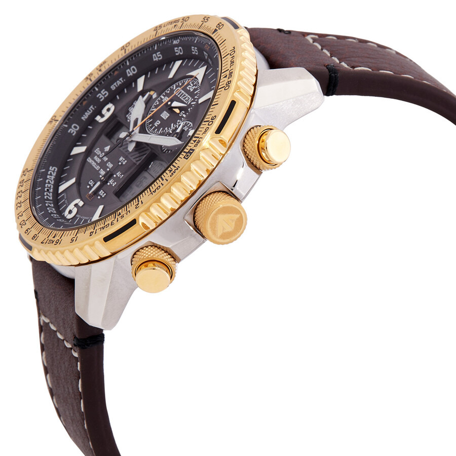 Citizen - Citizen Promaster Skyhawk A-T Perpetual Alarm World Time Chronograph Men's Watch JY8084-09H - 2