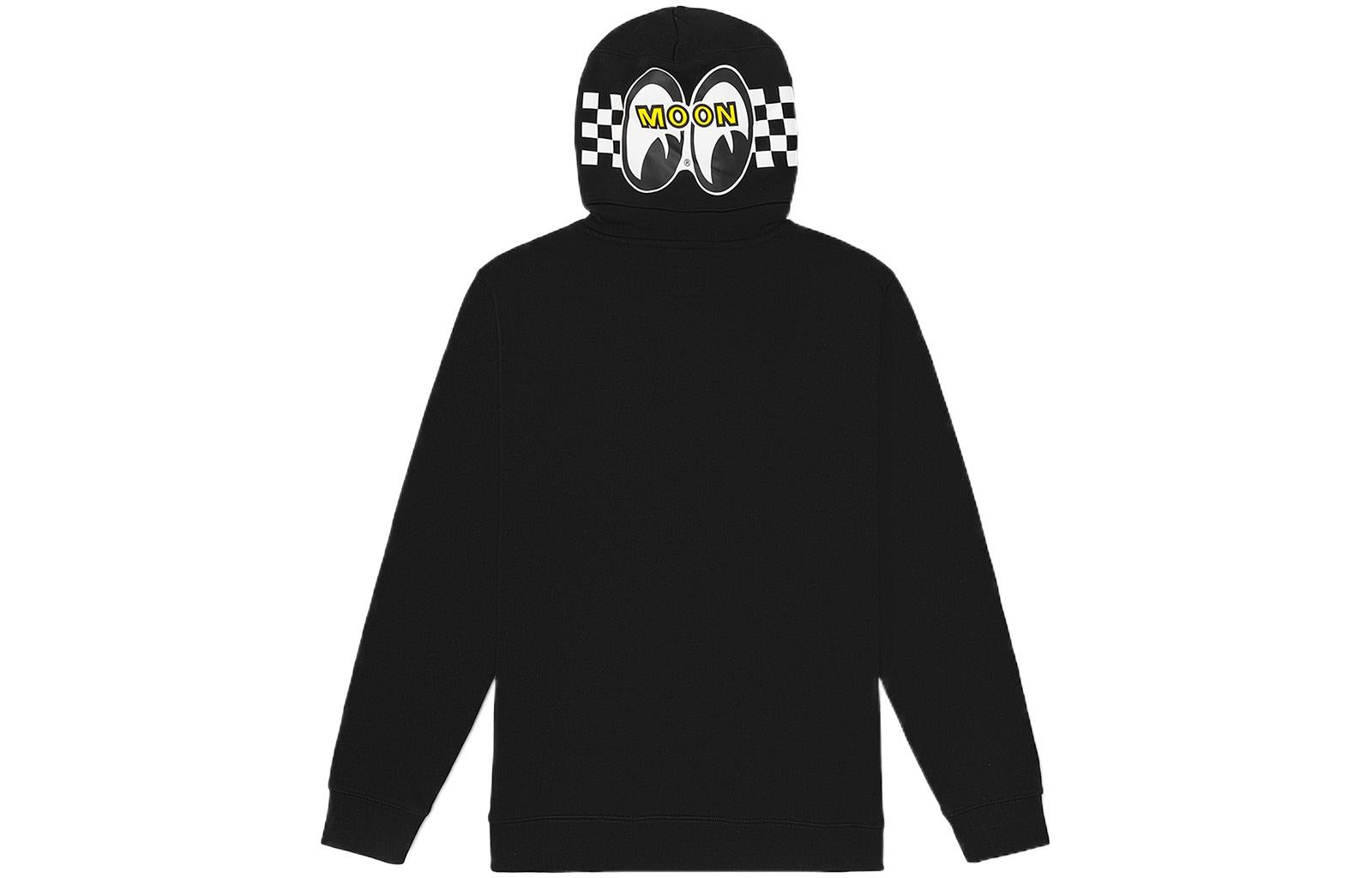 Vans x Mooneyes Fleece Pullover Hoodie 'Black' VN0000BCBLK - 2