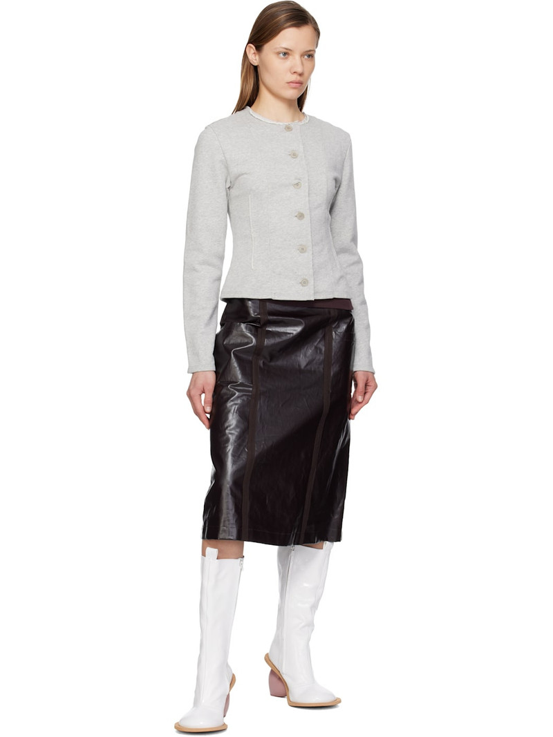 YUME YUME White Love Tall Boots outlook