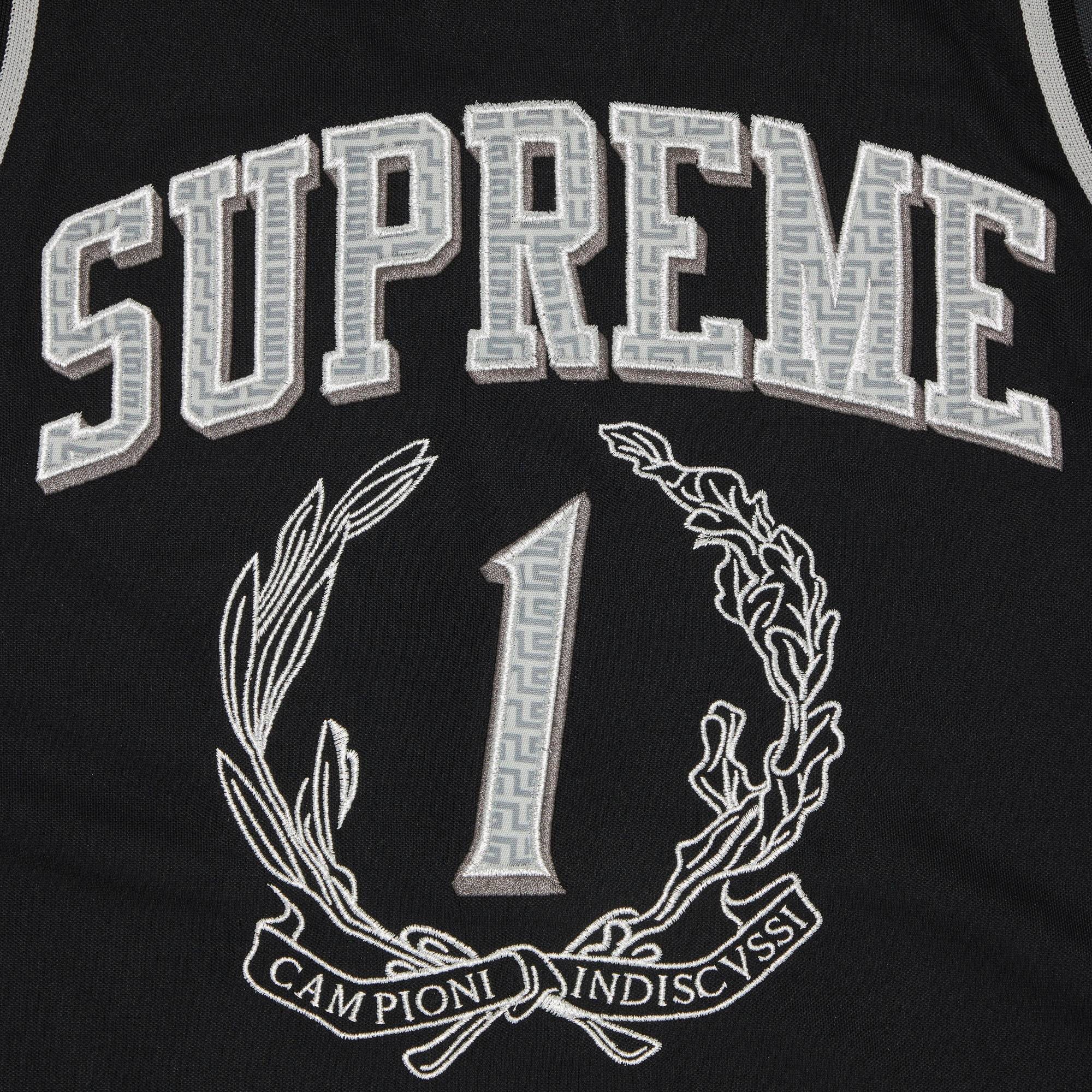 Supreme Campioni Basketball Jersey 'Black'