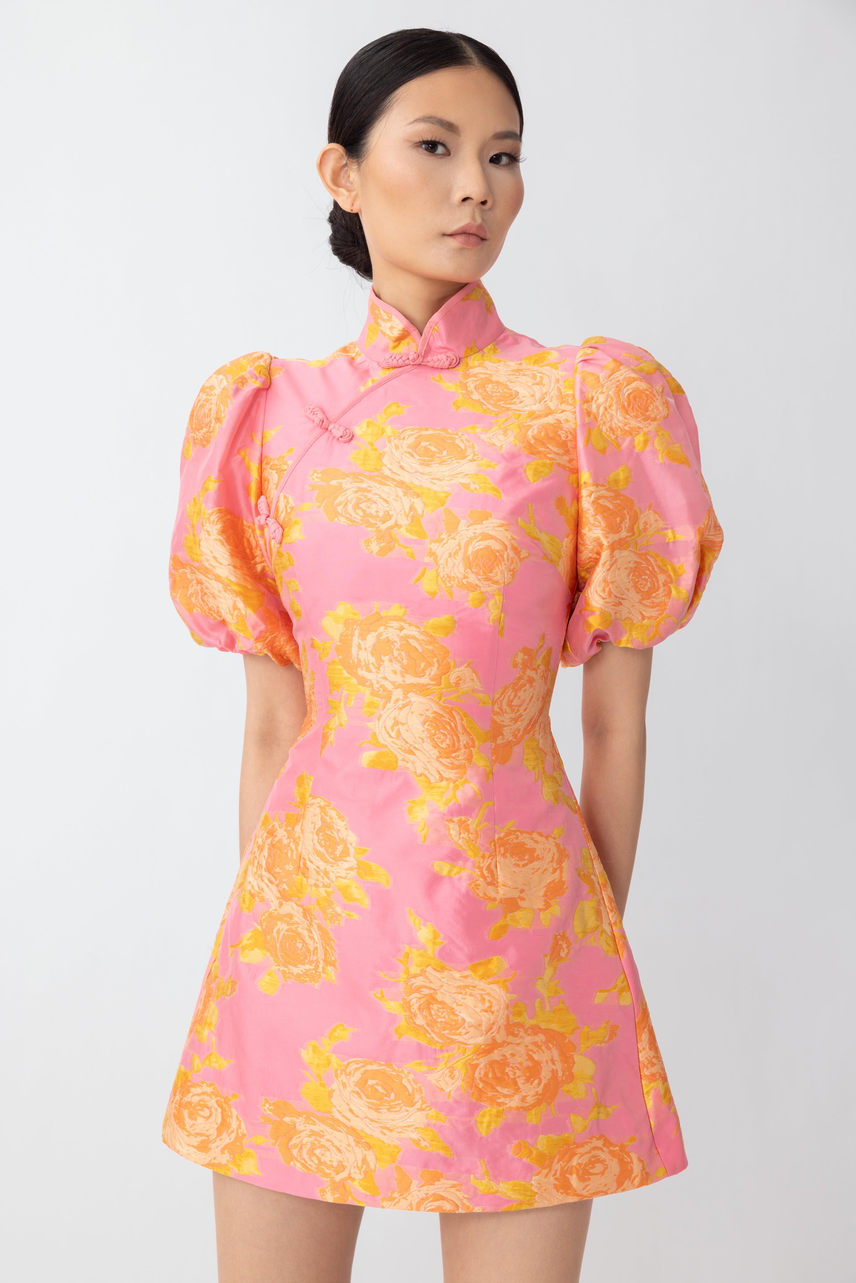 JUNE JACQUARD MINI DRESS - 3