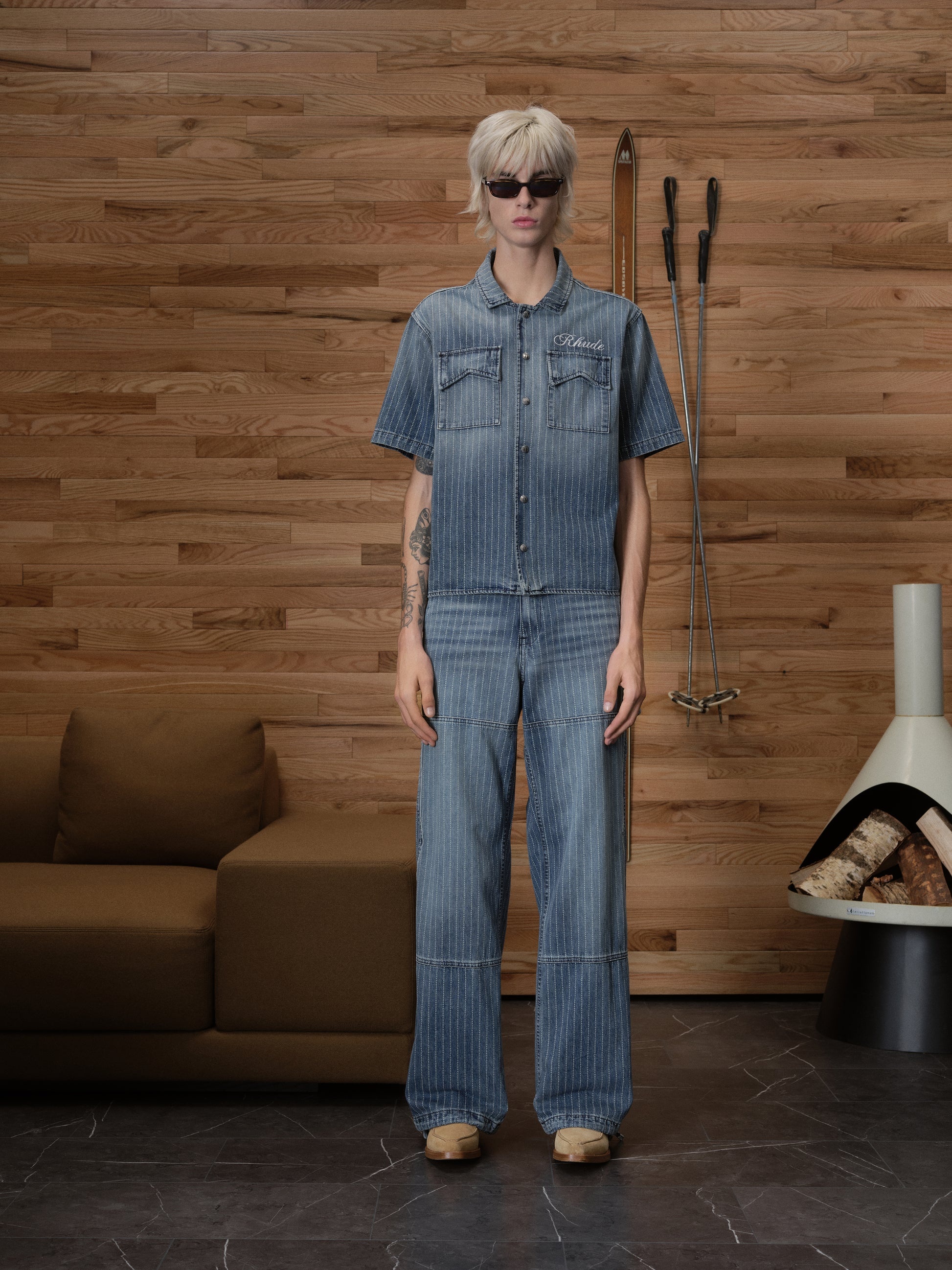 WABASH DENIM SNAP SHIRT - 9