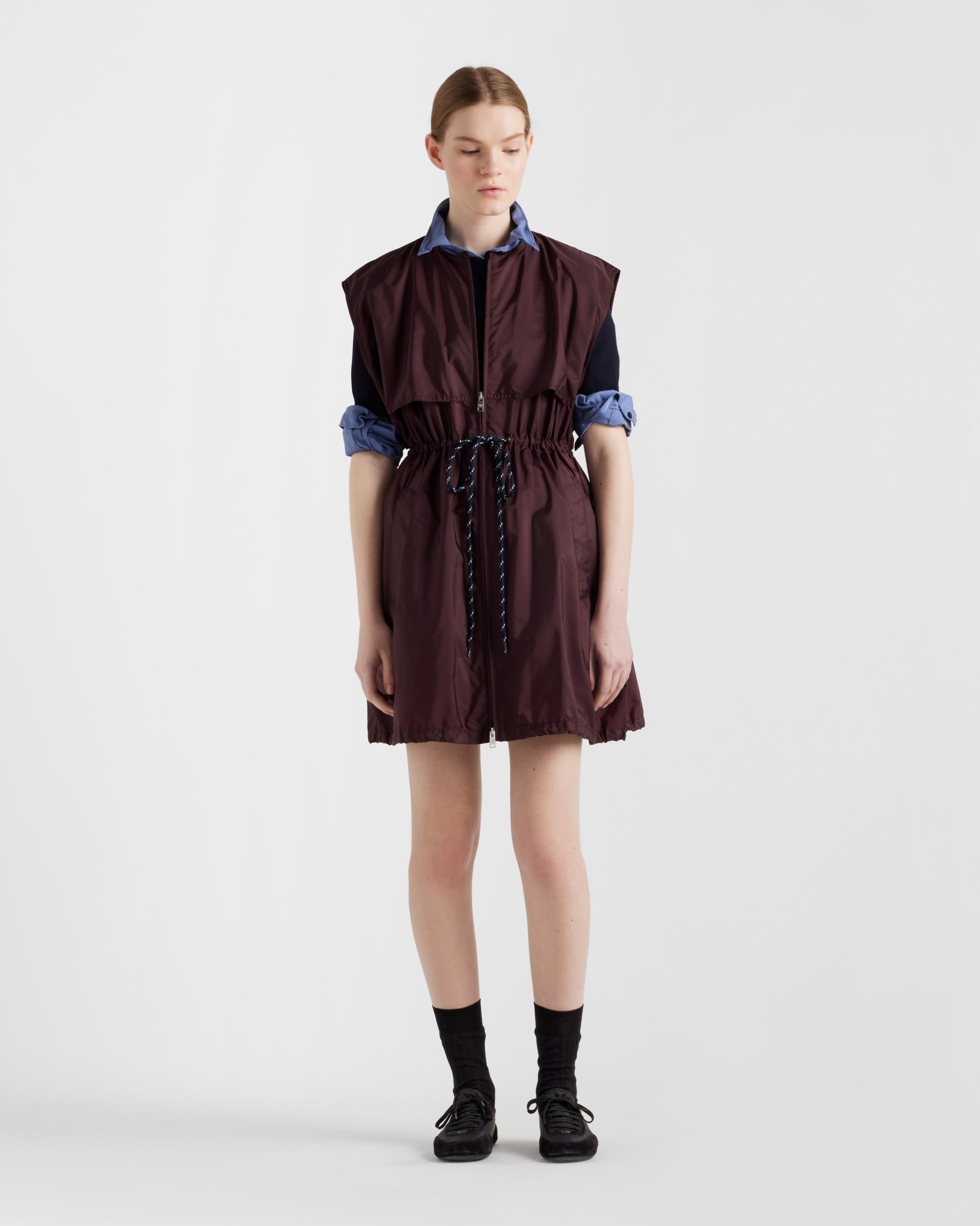Re-Nylon mini-dress - 2