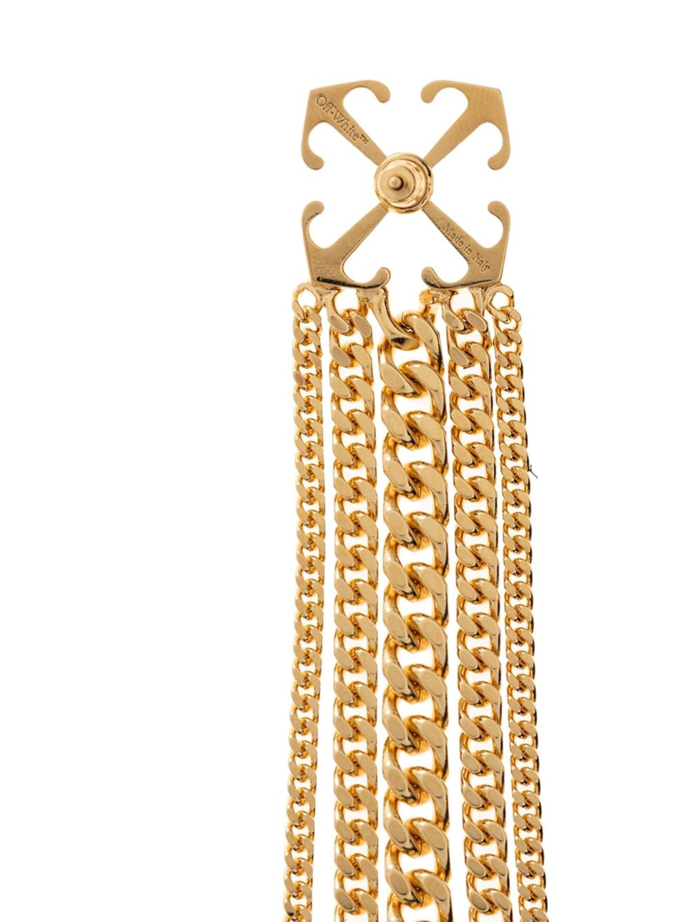 Arrows-motif drop earrings - 4