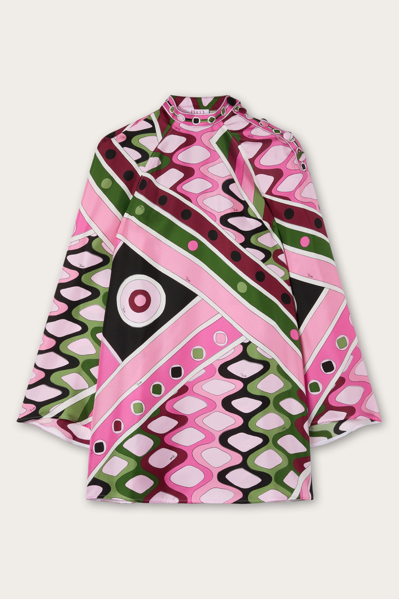 VIVARA PRINT SILK DRESS 1
