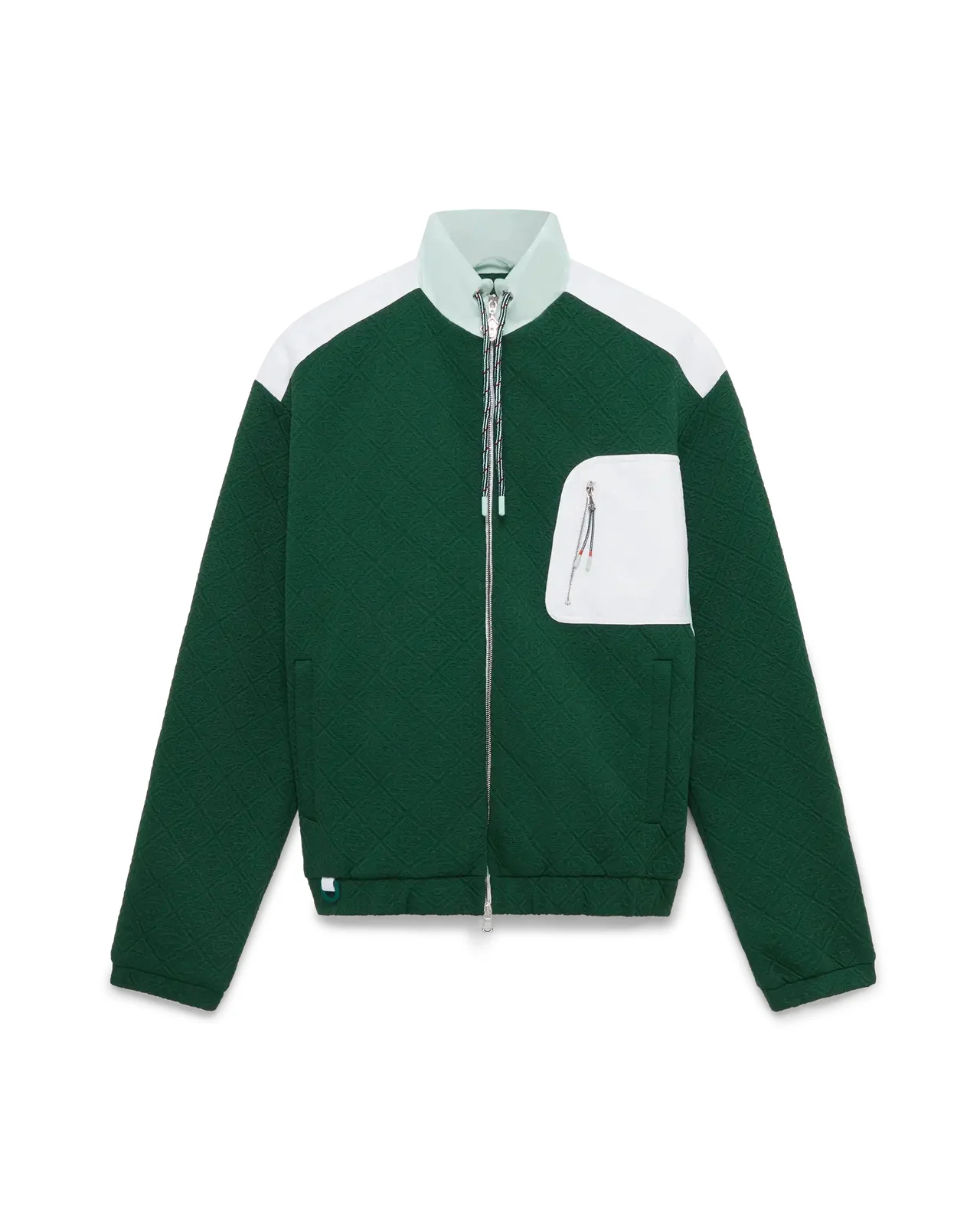 Nylon Monogram Jacquard Jacket - 1