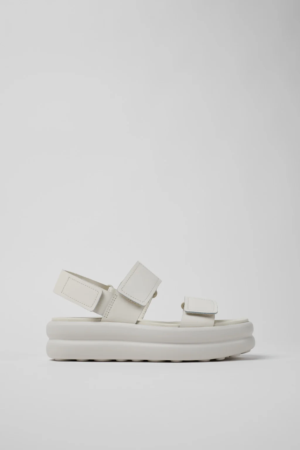 Pelotas Flota Up White Leather Sandals for Women. - 1