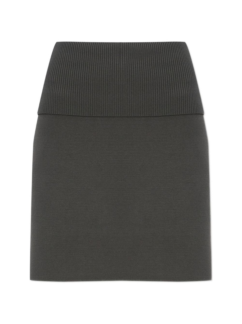 Saane ribbed trim skirt 1