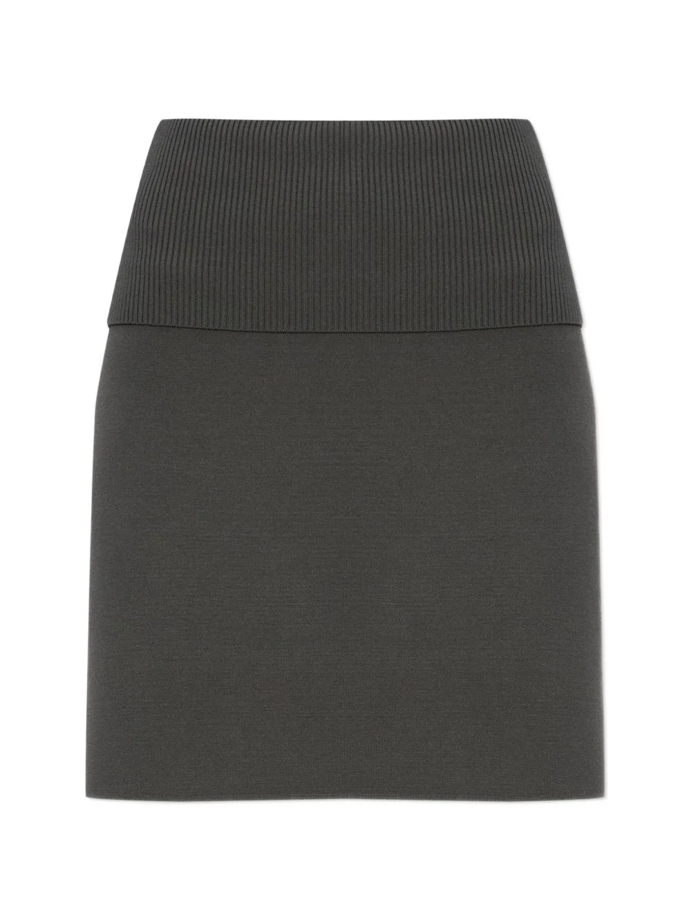 Saane ribbed trim skirt - 1