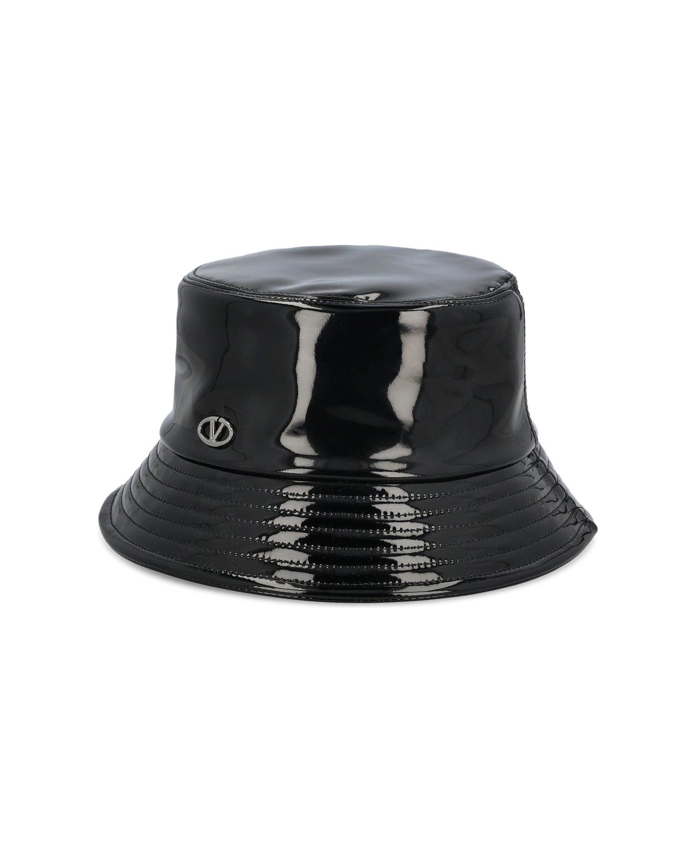 Logo Plaque Bucket Hat - 2