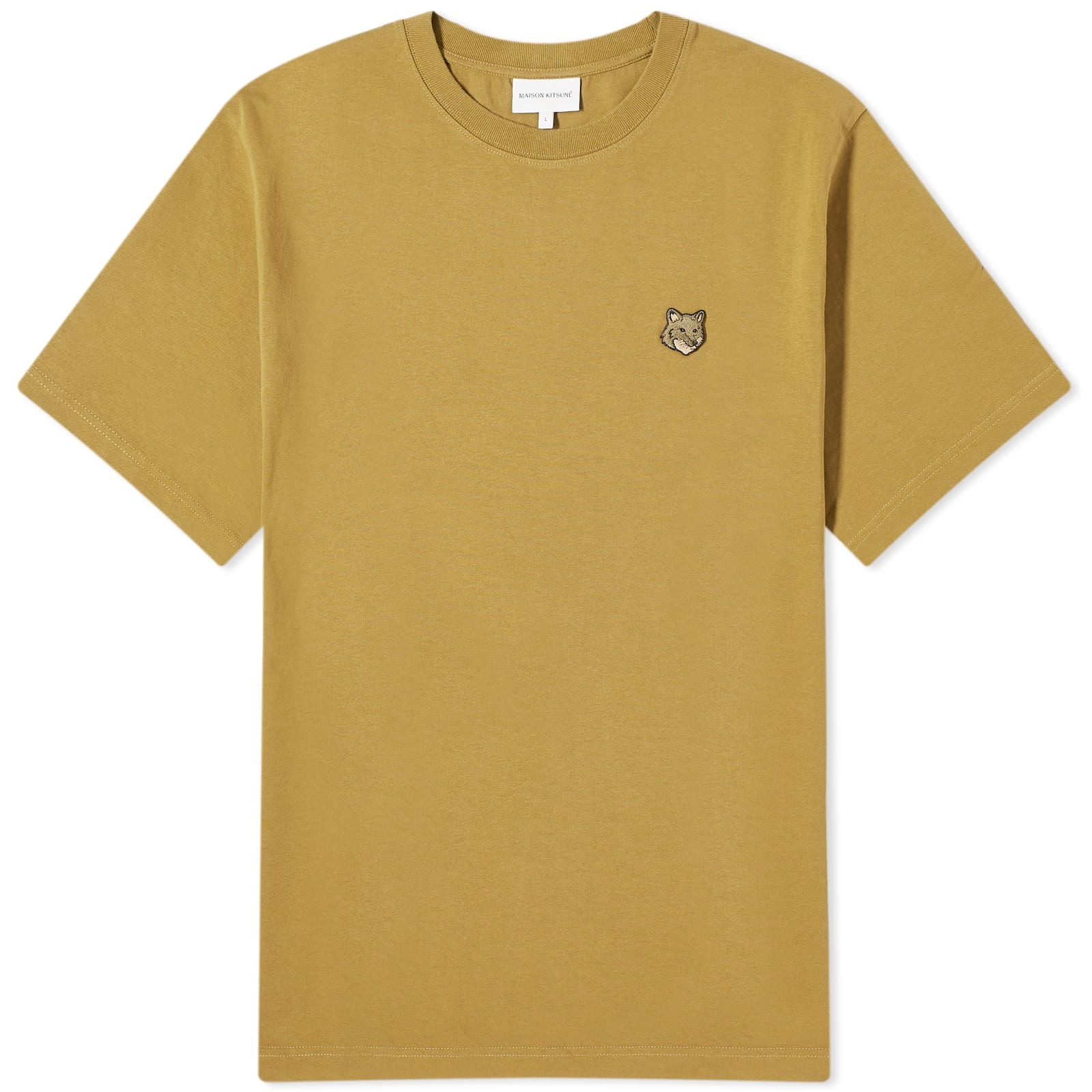 Maison Kitsuné Bold Fox Head Patch Comfort T-Shirt - 1