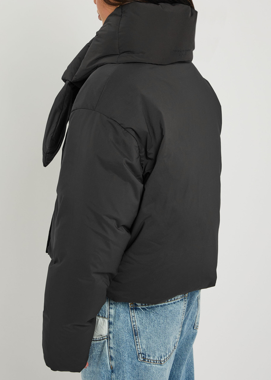 Alexander Wang Logo-embroidered Quilted Shell Jacket - 3