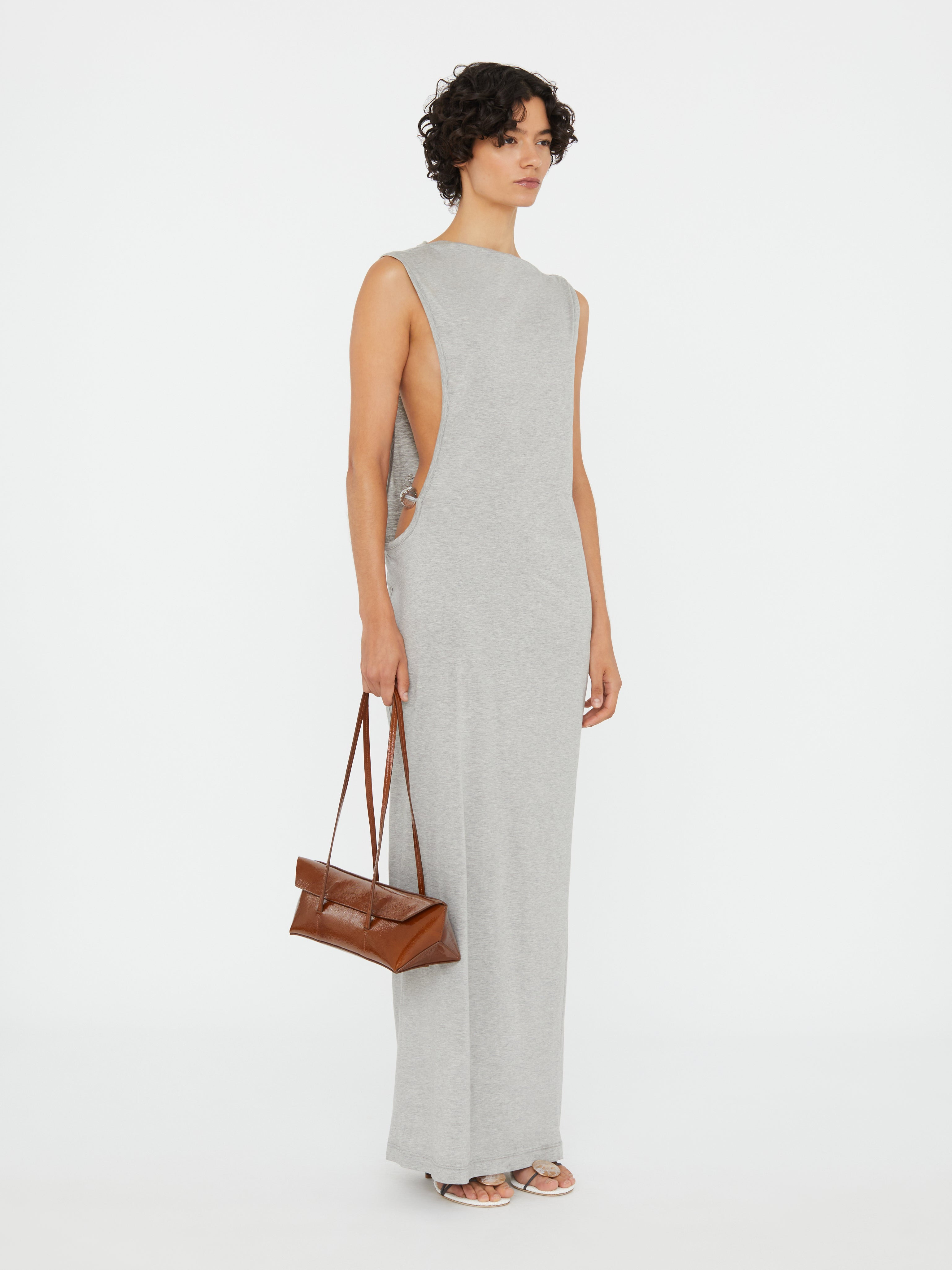 Anora Encased Nature Column Dress - 4
