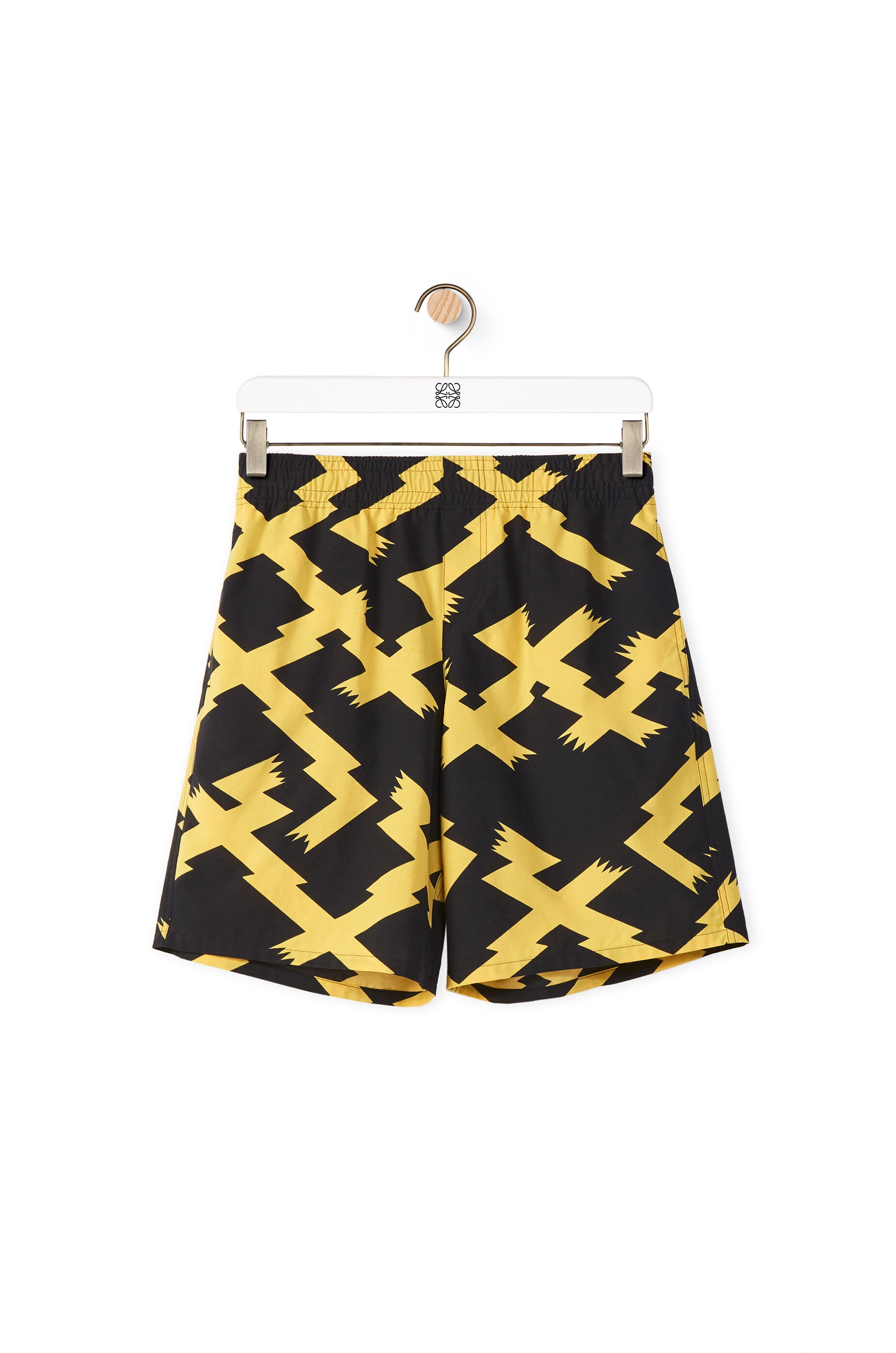 Allover print shorts in cotton - 1