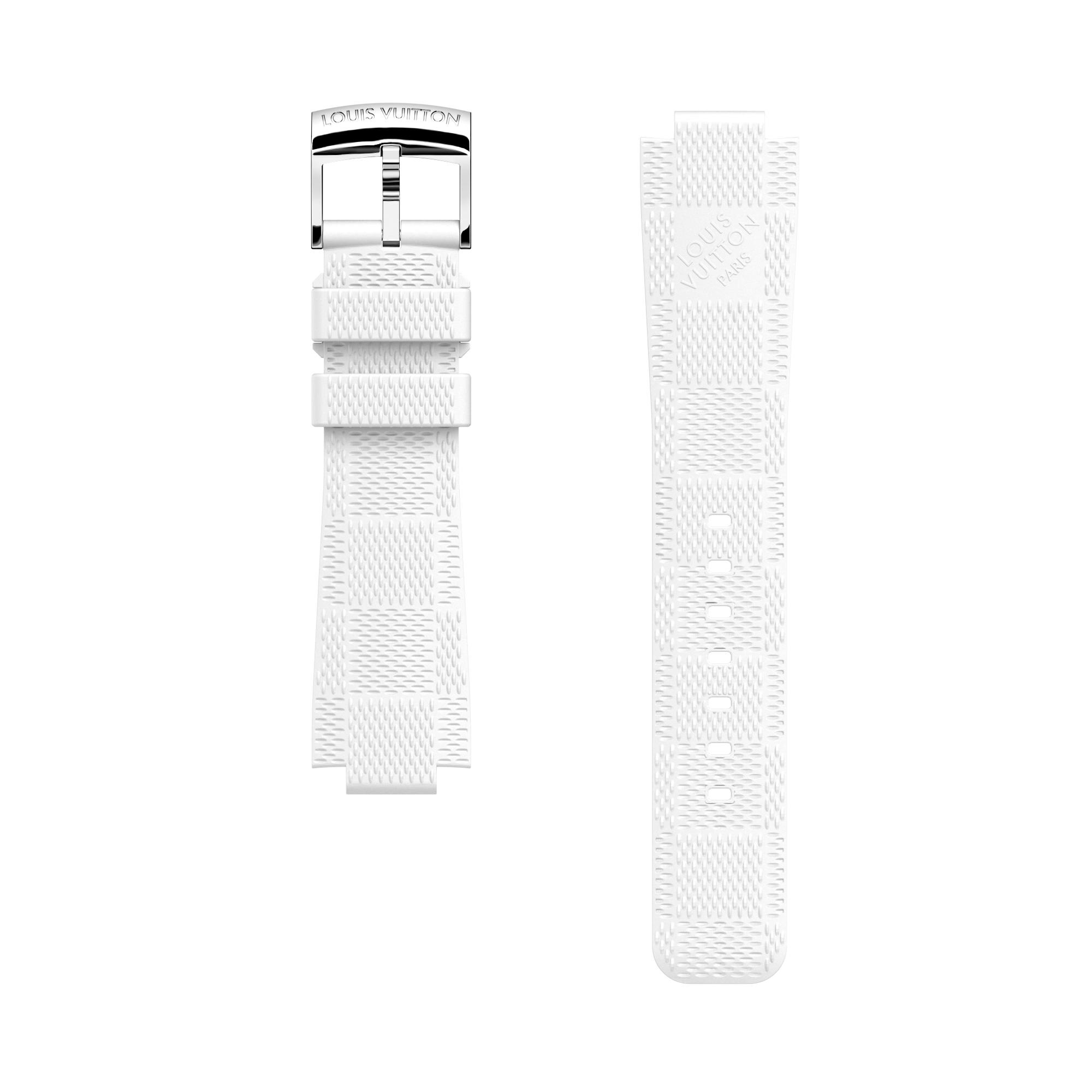 STRAP TAMBOUR RUBBER WHITE L/L - 1