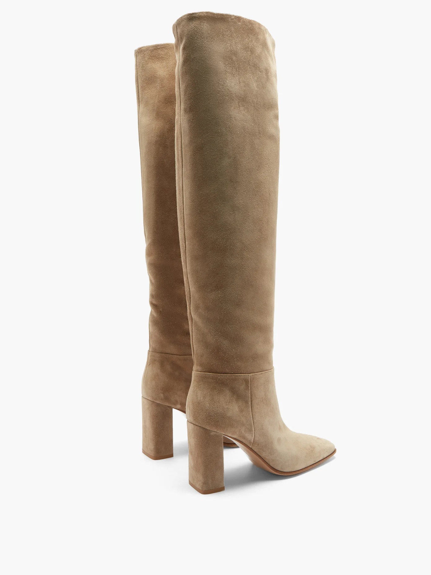 Hynde 85 suede knee-high boots - 4