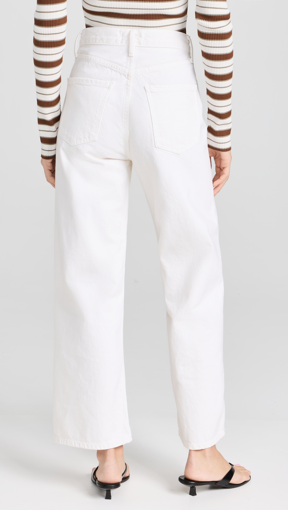 Ren: High Rise Wide Leg Jeans - 2