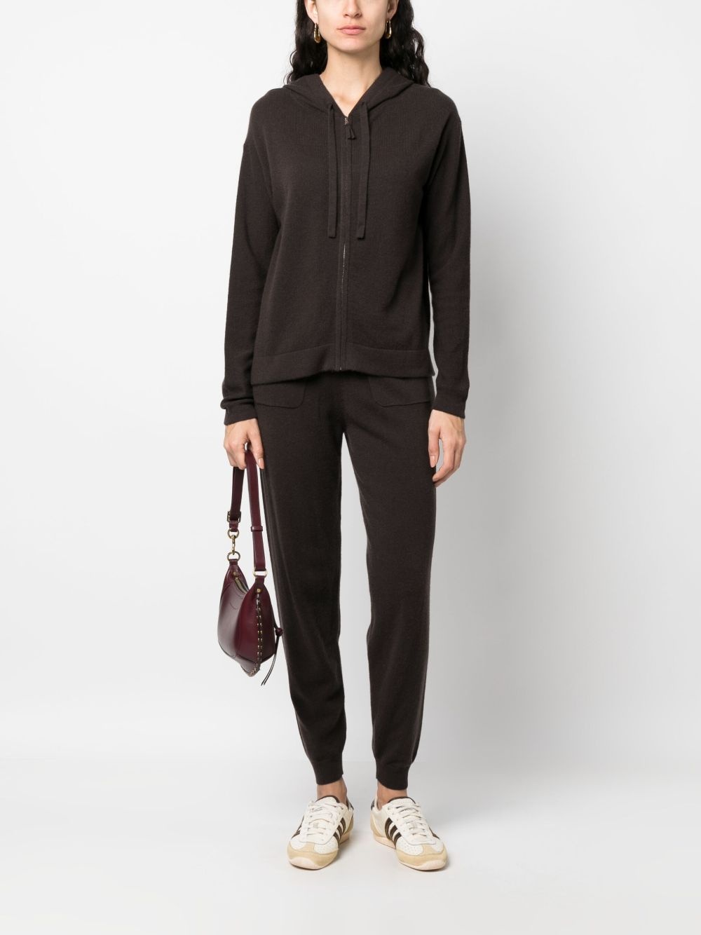 hooded cardigan - 2