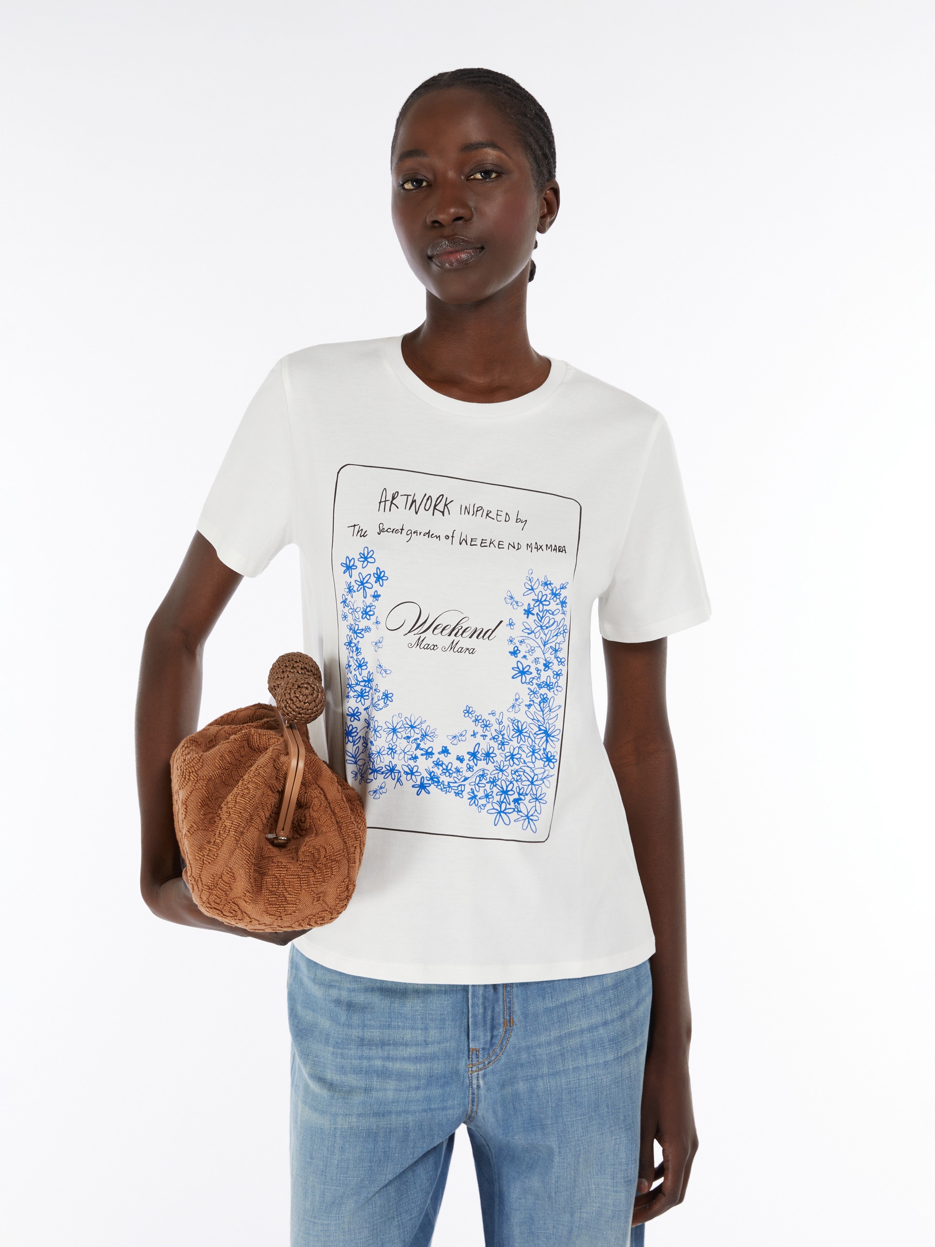 TEIERA Printed cotton T-shirt - 5