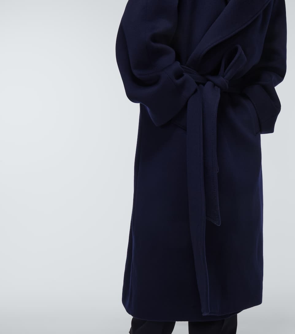 Belted cashmere coat - 6