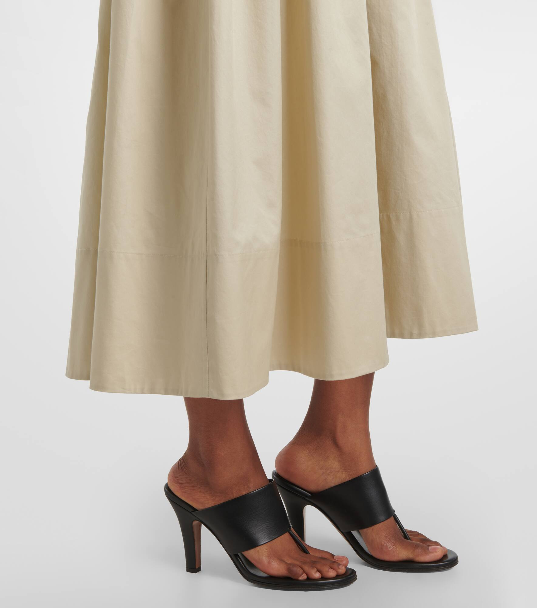 Cotton midi dress - 6